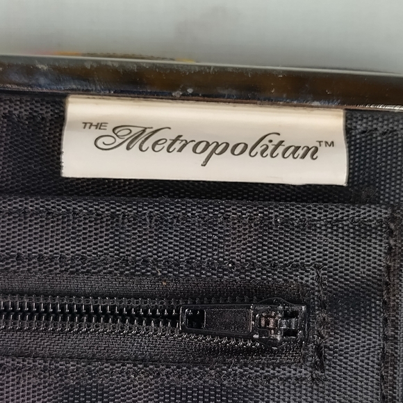 Women's Wallet Clutch Purse Clasp Colorful Hippie Hand Fashion By Metropolitan - Picture 8 of 16